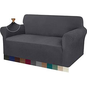 Granbest - Copridivano spesso da 3 posti, elasticizzato, elegante, antiscivolo, antigraffio, tessuto jacquard spandex