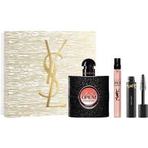 Yves Saint Laurent Black Opium Cofanetto con Eau de Parfum 50ml e 10ml, Body Lotion e Mini Mascara