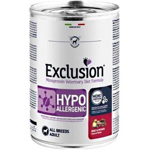 EXCLUSION DIET CANE UMIDO HYPOALLERGENIC ADULT ALL BREEDS CAPRA E PATATE 400 G