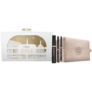 L'Oreal Paris Set Regalo: Mascara Telescopic Classico, Eyeliner Infaillible e Matita Occhi con Beauty Champagne