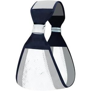 Povanjer Fascia porta bebè, fascia fascia per bebè - Fascia portabebè leggera,Tracolla regolabile per per bambini per mamma, papà, supporto per bambini di peso inferiore 45 libbre