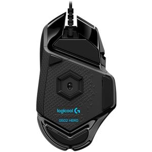 LOGITECH G Mouse Logitech G502 Hero USB Sensore HERO Alta precisione Illuminazione RGB