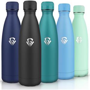 HoneyHolly Borraccia Termica, Senza BPA, Borraccia Palestra, 750ML Acciaio Inossidabile 18/8, Bottiglia Termica A Prova di Perdite, Borraccia Acciaio Inox per Picnic, Outdoor, Sport