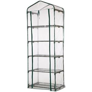 Xujuika Serra Piante Verticale, Copertura Di Ricambio Per Piccole Serre, Copertura Per Serre Da Balcone Con Apertura A Cerniera Adatta Per Colture Invernali E Protezione Per Piante E Fiori