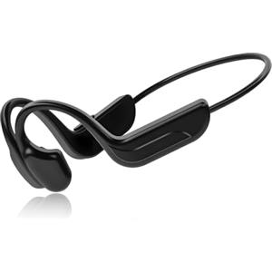 teasteam Auricolari Conduzione Ossea Bluetooth 5.2 Auricolari Sportive Bluetooth IP65 Impermeabili con Microfono HD Open-ear Cuffie per Corsa e Ciclismo Design Ergonomico 8H Autonomia