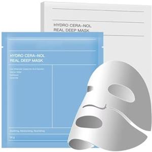 BHleve Maschera al Collagene Viso Mask da 6 Pezzi, Maschere Collagene per il Viso, Bio-Collagen Real Deep Face Mask Collagen, Riduzione dei Pori, Miglioramento Dell'Elasticità