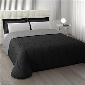 L'ANTICO ARCOLAIO - Piumone Matrimoniale Invernale, Calda Trapunta Double Face (300gr/mq), Copriletto Caldo in Microfibra - Made in Italy