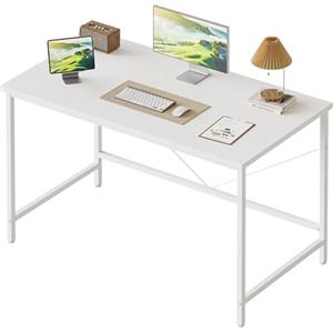 Mericonia Scrivania 80x50 cm, scrivania da gioco per spazi piccoli, stile minimalista moderno, adatta per ufficio domestico e camera da studio, bianca.