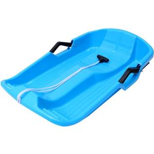 Milisten Slittino Neve per Adulti e Design Ergonomico Maniglie Antiscivolo e Adatto per Neve e