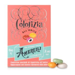 Amarelli Colorizia all'Anice - Liquirizia Artigianale Aromatizzata, 60g