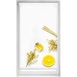 Blindecor Tenda a rullo con stampa Easyfix Relax, Citron, 80 x 150 cm
