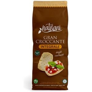 NATISANI Srl Gran Croccante Integrale 100 g - Snack Ricco di Fibre e Gustoso