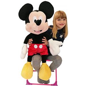 Disney Peluche Mickey Mouse Morbido Originale 80 cm per Ragazzi e Ragazze