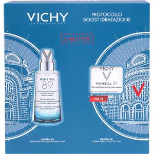 Vichy Cofanetto Boost Idratazione: Minéral 89 Siero 50ml Crema 15ml per Pelle Idratata e Rimpolpata