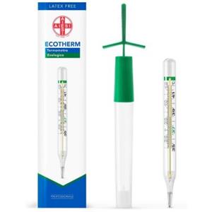 AIESI HOSPITAL SERVICE Sas ECOTHERM Termometro Clinico Ecologico in Vetro al Gallio senza Mercurio