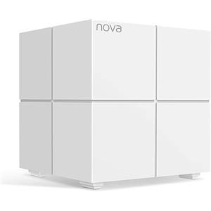 Tenda Nova MW6 WiFi Mesh System, AC1200 Dual Band, 2 Port Gigabit Ethernet, Router Mode and Access Point, Parental Control, Pack of 1