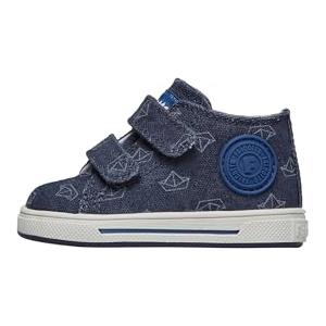 Falcotto Michael 3. Canvas Delave' PR.Paper Boats Navy-White