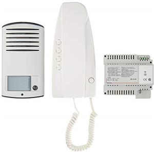 Bticino 363211 Kit Audio analogico monofamiliare con Posto Esterno Linea 2000 e citofono Sprint