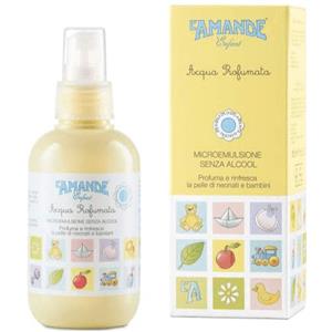 L'AMANDE Acqua Profumata Enfant 150 ml - Spray Corpo Idratante e Calmante per Bambini e Neonati, Senza Alcool con Estratto di Riso