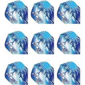 RED DRAGON Giocatore Professionista Gerwyn Price Iceman Hardcore Premium Standard Extra Spesso - 100 Micron - Voli di Freccette 3 Set per Confezione (9 Voli di Freccette in Totale)