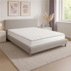 Farmarelax - Materasso Ortopedico Memory Singolo 80x190cm, Altezza 17cm, Lastra OrtopedicRelax, Tessuto Italiano, Ipoallergenico, 100% Made in Italy, Memory EcoBlu