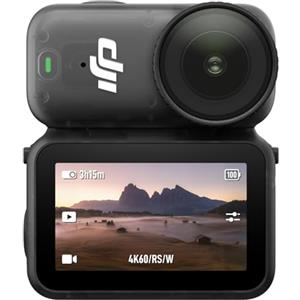 DJI Osmo Nano Combo Standard (128 GB) - Piccola fotocamera per vlog 4K/60fps con un sensore da 1/1,3″, video con ampio FOV di 143°, Registrazione di 200 minuti, Fotocamera magnetica POV 4K per Vlog