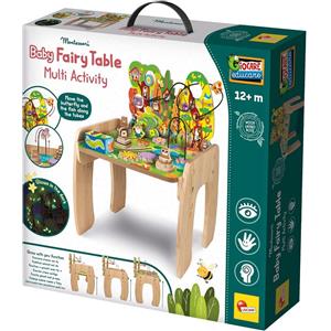 LINDT - LISCIANIGIOCHI Lisciani Montessori Tavolo in Legno 1000 Attivita' Cresce con Te