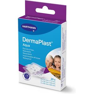 Paul Hartmann Dermaplast Aqua Cerotti 3 Formati 20 Pezzi - Traspiranti e Resistenti all'Acqua