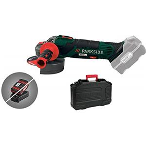 PARKSIDE PWSA 20-Li - Smerigliatrice angolare a batteria, 125 mm x 20 V, 20 Volt (senza batteria/caricatore)
