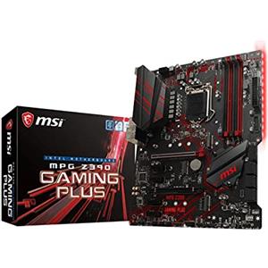 MSI MPG Z390 Gaming Plus Scheda Madre Gaming LGA 1151 (Intel 8a e 9a generazione) M.2 USB 3.1 Gen 2 DDR4 HDMI DVI CFX ATX