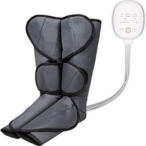 GLOBAL RELAX® | VITALZEN PRESS MINI Massaggiatore per piedi e gambe I 6 modalità I 3 intensità | Massaggio a compressione I Calore | Stimola il rilassamento e circolazione sanguigna | Allevia cosce