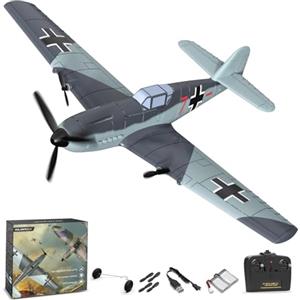 VOLANTEXRC BF-109 Aereo radiocomandato 3 vie RTF con 2 batterie 3CH RC Plane RTF RC giocattolo aliante per principianti, bambini, adulti
