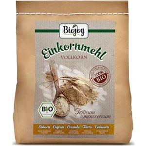 Biojoy Farina di Farro Monococco integrale Biologico (2 kg), senza additivi (Triticum monococcum)