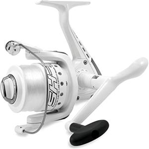 SHIZUKA Mulinello da Pesca Imbobinato SK7 6000 con Frizione Anteriore Precisa e Potente da Spinning Bolognese Feeder Fondo Mare Trota Lago Leggero e Affidabile