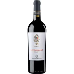 San Marzano Il Pumo Negroamaro Salento IGP 2023 - Vino Rosso 100% Negro Amaro, 13,50% Vol, Abbinamenti: Primi piatti, Carni, Formaggi