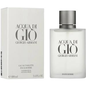 Giorgio Armani Acqua di Gio Pour Homme - Eau de Toilette 200 ml, profumo fresco ispirato all'isola di Pantelleria