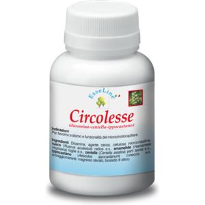 Oliverio Stilo Company CIRCOLESSE - Integratore Alimentare per Microcircolo con Diosmina e Centella, 30 Compresse