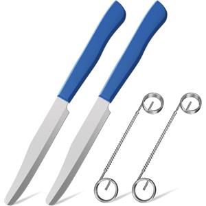 Plys Coltello Piccolo per Verdure Coltello Spelucchino: Set di 2 Coltello Frutta Affila Coltelli da Cucina per Carciofi