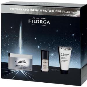 Filorga Cofanetto Time-Filler 5XP: Crema Viso 50ml, Siero 5ml e Crema Notte 15ml per una Routine Anti-Rughe Completa