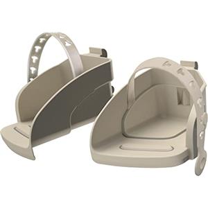 POLISPORT 8634400017 - Poggiapiedi + cinghie di ricambio per sedia modello JOY colore panna