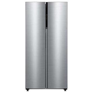 Midea MDRS619FIE - Frigorifero americano, 460 litri, No Frost, Inox, Classe energetica E
