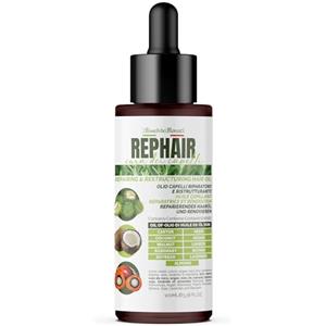 I Rimedi Dei Monaci Olio Capelli Rosmarino Rephair 100 ml - Con Batana, Soia e Lavanda - Stimola Crescita e Idratazione Profonda, Contrasta la Caduta, Nutre e Rinforza 100% Made in Italy