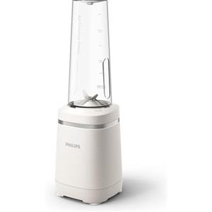 Philips Eco Conscious Edition Frullatore serie 5000, Tecnologia ProBlend, App HomeID, Lama estraibile, Bicchiere Tritan™ Renew da 600 ml, Plastica bio, Opaca Bianca (HR2500/00)