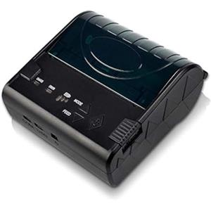 NETUM Stampante termica per ricevute Bluetooth senza fili da 80 mm, stampante portatile per fatture personali da 3 pollici Mini stampante POS USB compatibile con Android/iOS/PC/Windows/Linux NT-8003