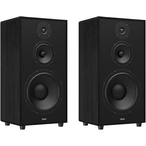 Indiana Line Utah 8 Black - Coppia Casse Acustiche da Pavimento 3 Vie con Woofer da 12