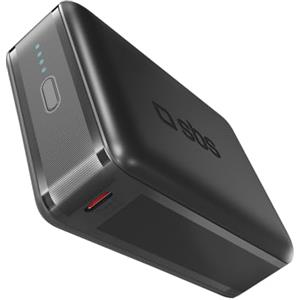 SBS NanoTube PowerBank HD, 20.000mAh, 65W Power Delivery, AFC, Power Bank con Ricarica Rapida, Tecnologia Alta Densità, USB-C, Caricabatterie Portatile da Viaggio, Design Compatto, Nero