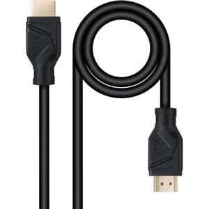Nano Cable NANOCABLE 10.15.8300 - Cavo HDMI V2.1 8K@60Hz 48Gbps CCS, A/M-A/M, Nero, 0,5 m