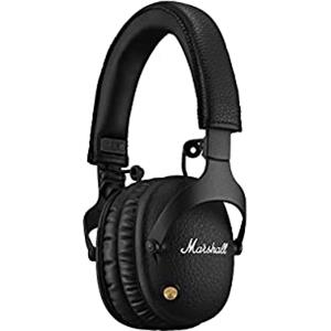 Marshall Monitor II Cuffie Bluetooth senza fili con riduzione attiva del rumore ibrida, cuffie over-ear, 30 ore nero