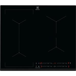 ELECTROLUX Piano Cottura ad Induzione, Serie 600 Bridge 60 cm, 4 Fuochi, Nero - CIL63443