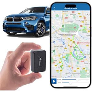 Winnes Mini GPS Micro Localizzatore GPS Portatile Spia GPS Tracker per Auto con APP 0 Supporto iOS&Android Magnetico Antifurto Impermeabile per Chiavi,Valigia,Borse,Anziani,Bambini
